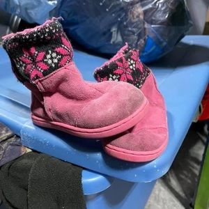 TOMS fair isle boots